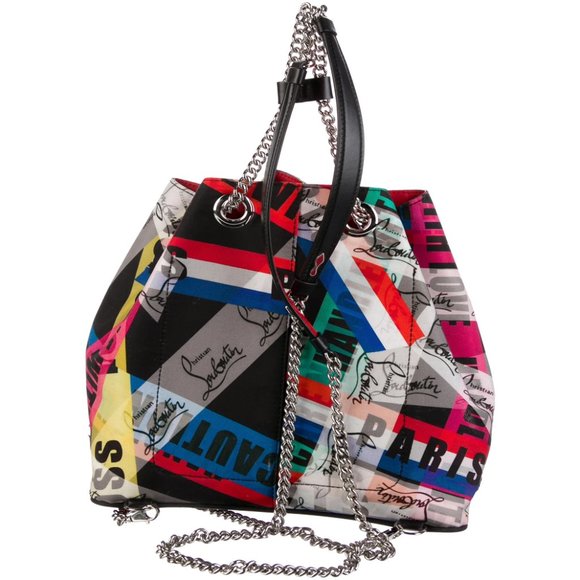 Christian Louboutin Logo Chain-Link Backpack - Picture 3 of 6